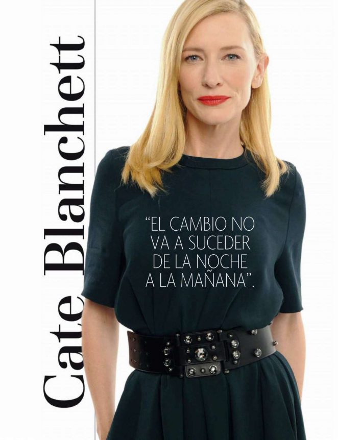Cate Blanchett - Fotogramas Magazine (July 2018)