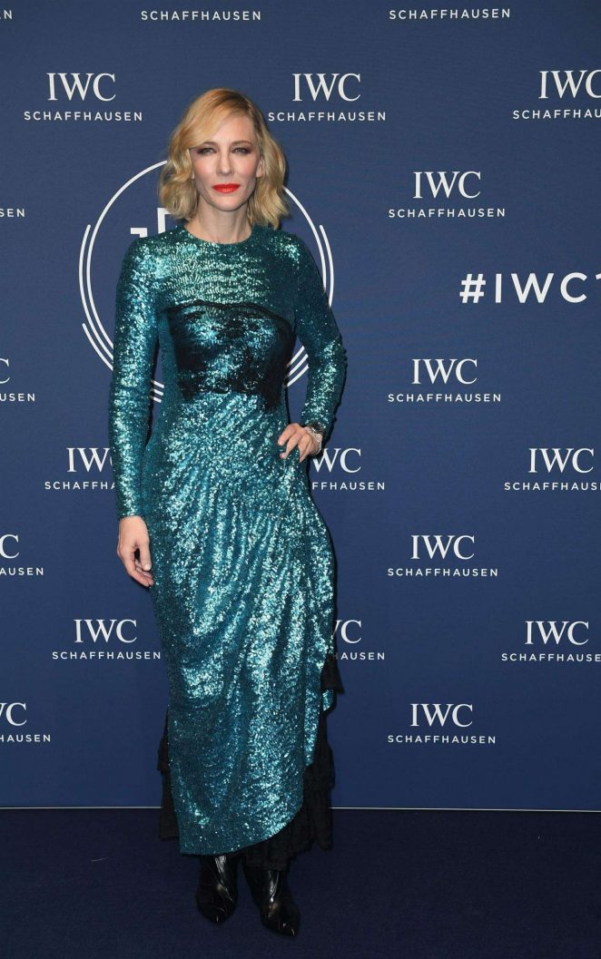 Cate Blanchett - IWC Schaffhausen Gala at SIHH 2018 in Geneva