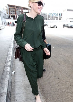Cate Blanchett - LAX Airport in LA