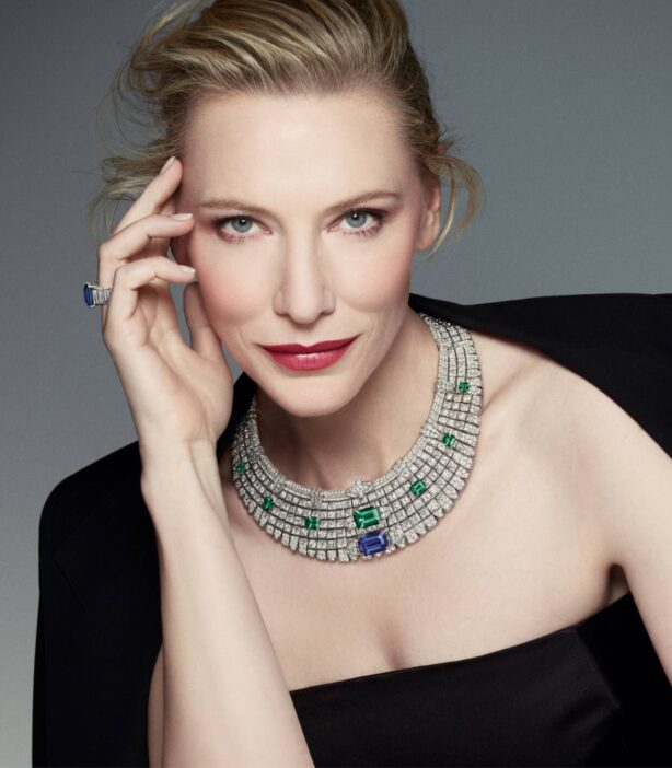 Cate Blanchett - Louis Vuitton Spirit high jewelry campaign 2022