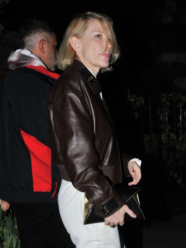 Cate Blanchett - Night out in London