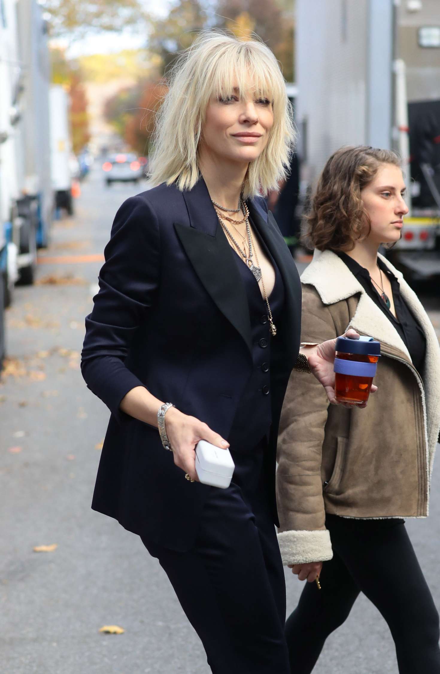 Cate Blanchett on the Set of Oceans Eight -04 – GotCeleb