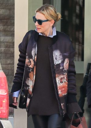 Cate Blanchett out and about in New York