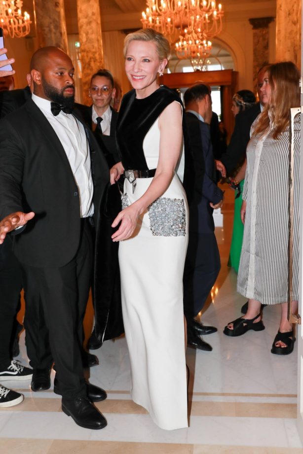 Cate Blanchett - Seen at the Carlton Hotel in Cannes