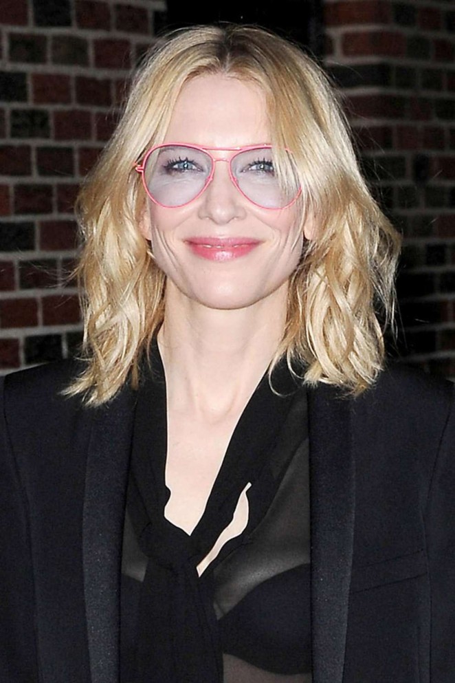 Cate Blanchett - 'The Late Show with Stephen Colbert' in NYC