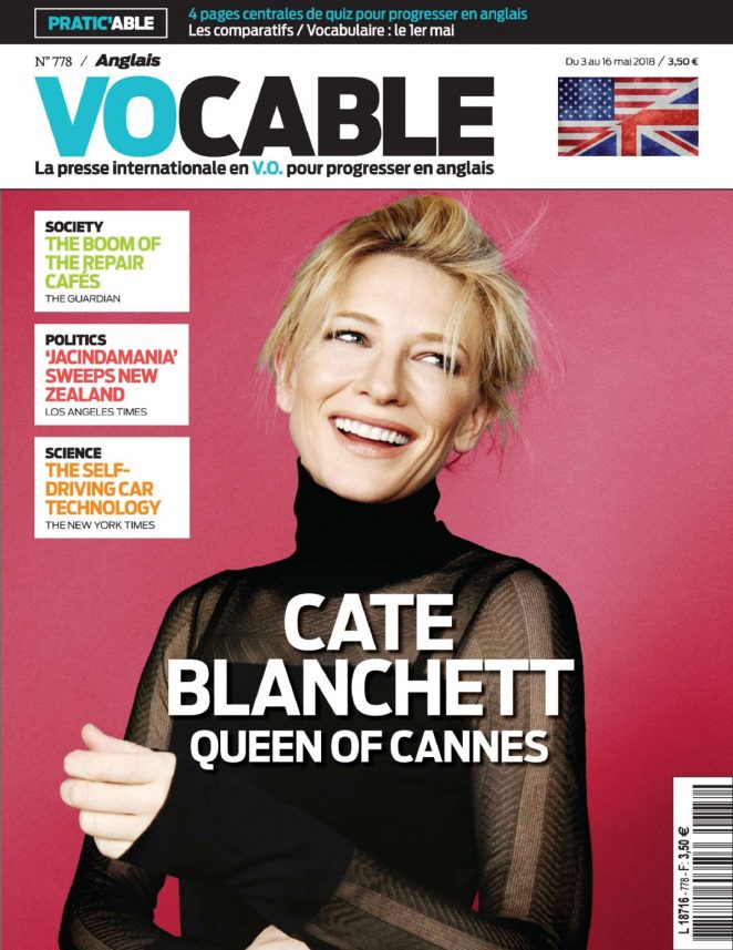Cate Blanchett - Vocable All English (May 2018)