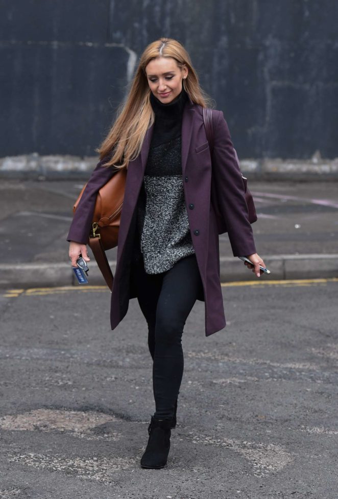 Catherine Tyldesley - Out in Manchester City