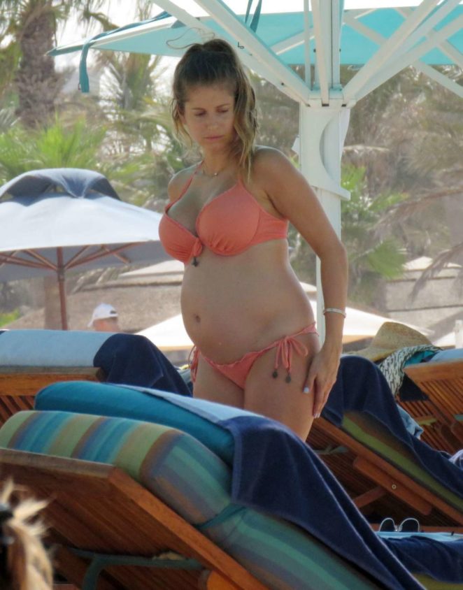 Cathy Hummels in Bikini in Dubai
