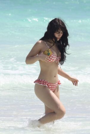 Caylee Cowan - In a bikini on the beach in Tulum
