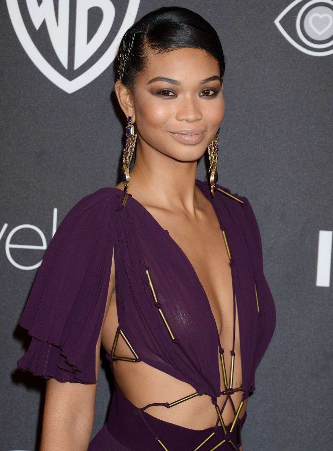 Chanel Iman - 2017 InStyle and Warner Bros Golden Globes After Party in LA