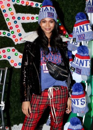 Chanel Iman at Macy's Herald Square