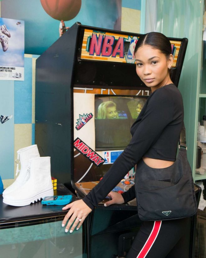 Chanel Iman - Revolve x Nike 'The 1s Reimagined' Party in LA