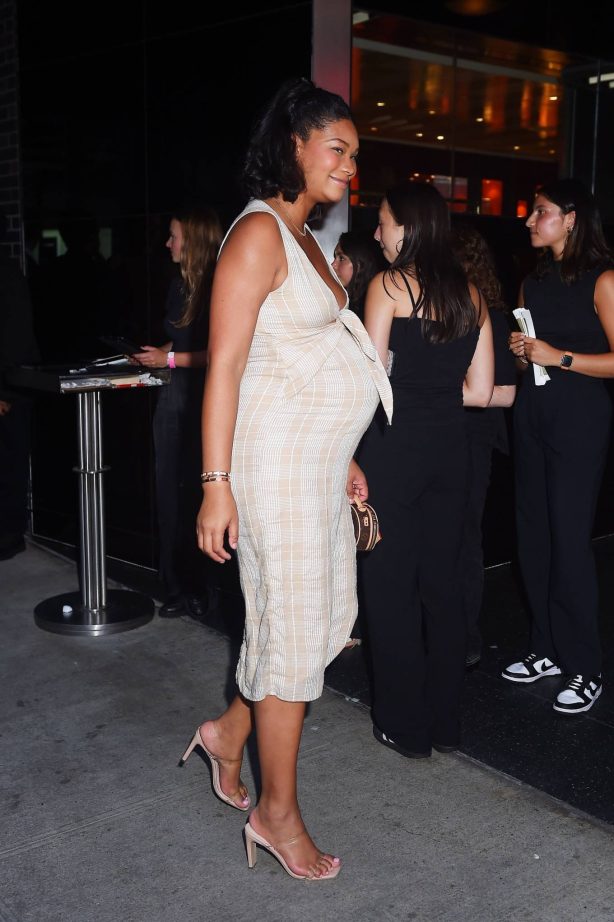 Chanel Iman - Seen at the Boom Boom Room for an Expedia event in New York