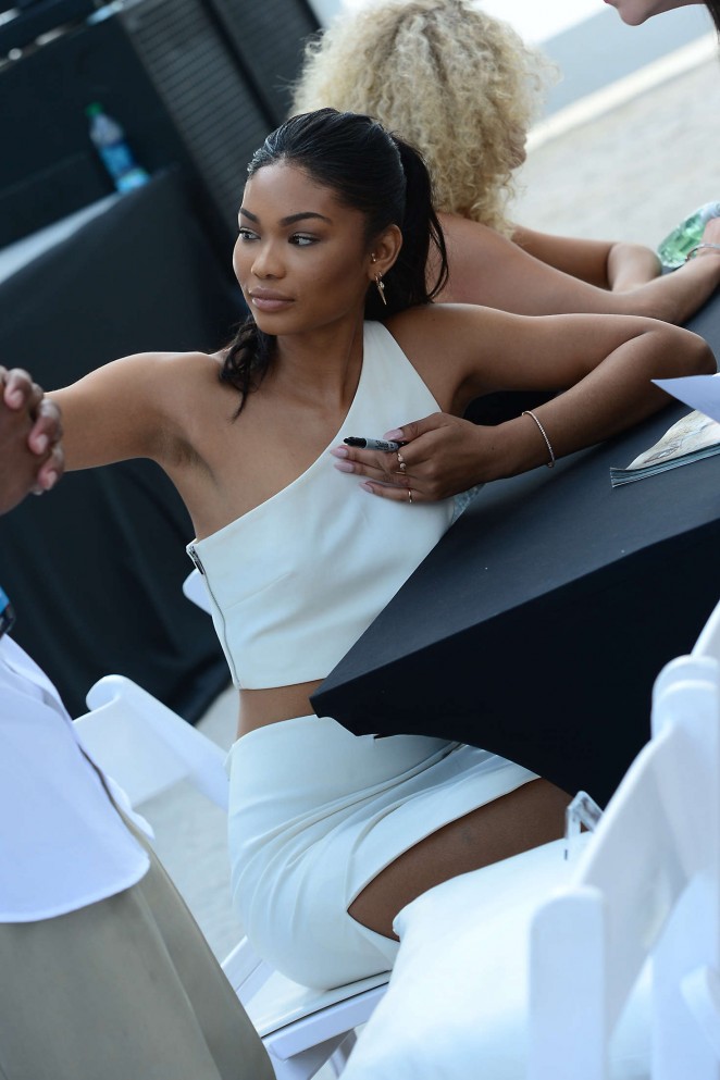 Chanel Iman - Sports Illustrated Swimsuit 2016 Event in Miami