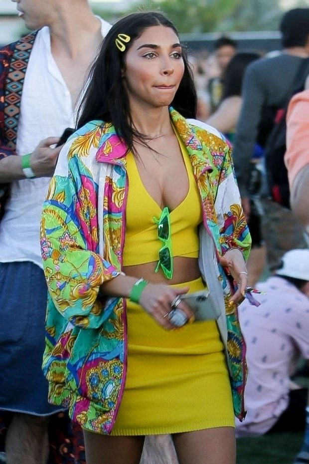 Chantel Jeffries at Coachella Valley Music and Arts Festival in Indio
