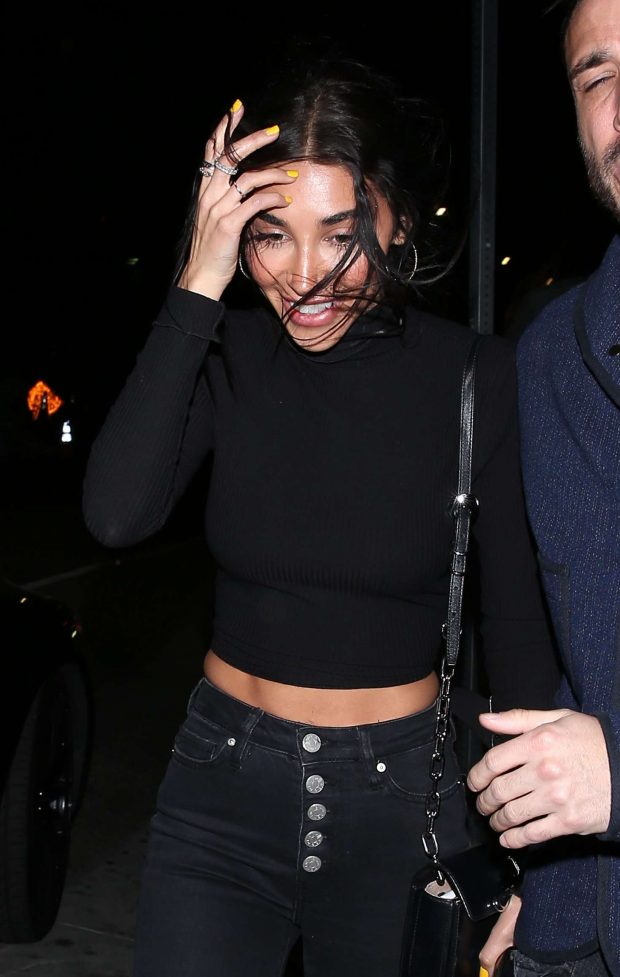 Chantel Jeffries at TAO Restaurant in Hollywood