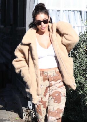 Chantel Jeffries has lunch at Taste in West Hollywood