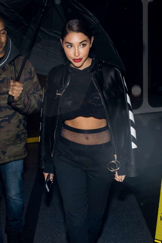 Chantel Jeffries Leaves The Strand Hotel in New York City