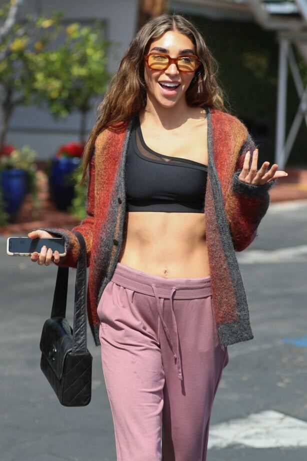 Chantel Jeffries - Seen with a friend at Fred Segal in West Hollywood
