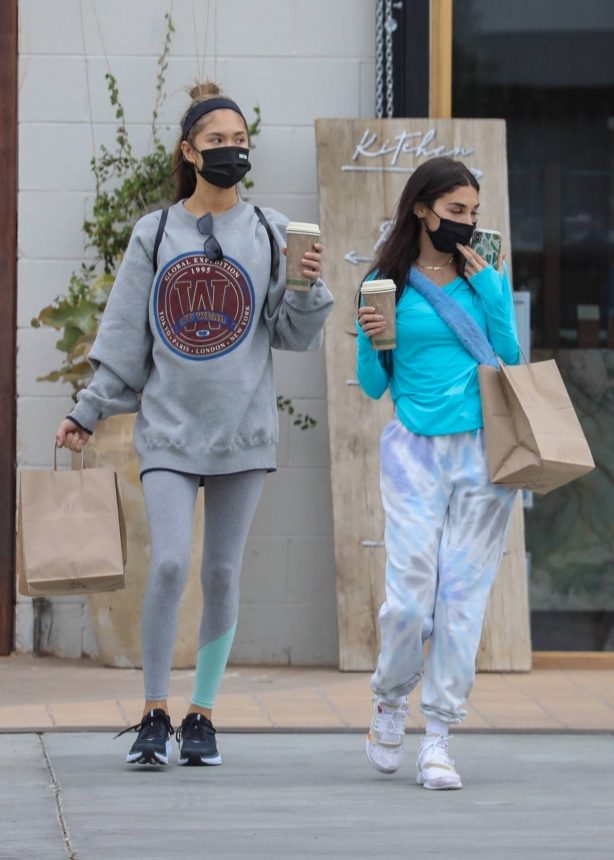 Chantel Jeffries - Seen with a friend in West Hollywood