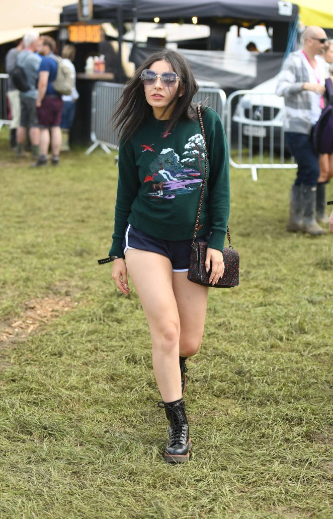 Charli XCX - 2016 Glastonbury Festival Day 1 in England