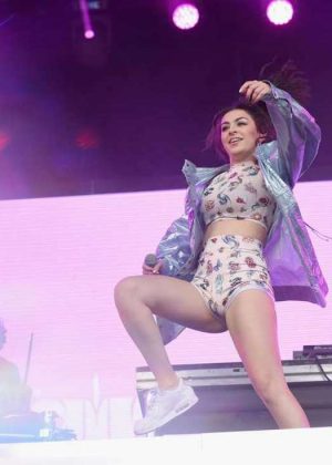 Charli XCX at 2017 Governors Ball Music Festival in NYC