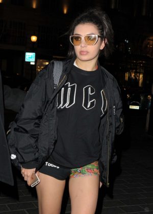Charli XCX - Attends Various Artists Management party in London