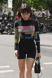 Charli XCX in Shorts - Out in London