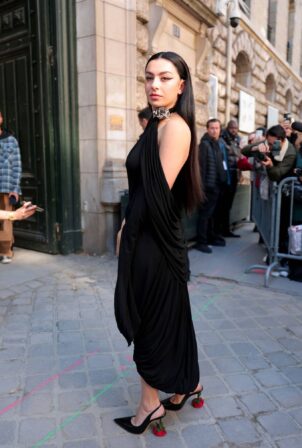 Charli XCX - Loewe Womenswear SS 2023 show as part of Paris Fashion Week