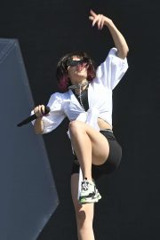 Charli XCX - Performing at the 2019 Reading Festival in Reading