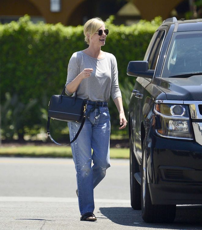 Charlize Theron - Arrives at Dance Class in Los Angeles