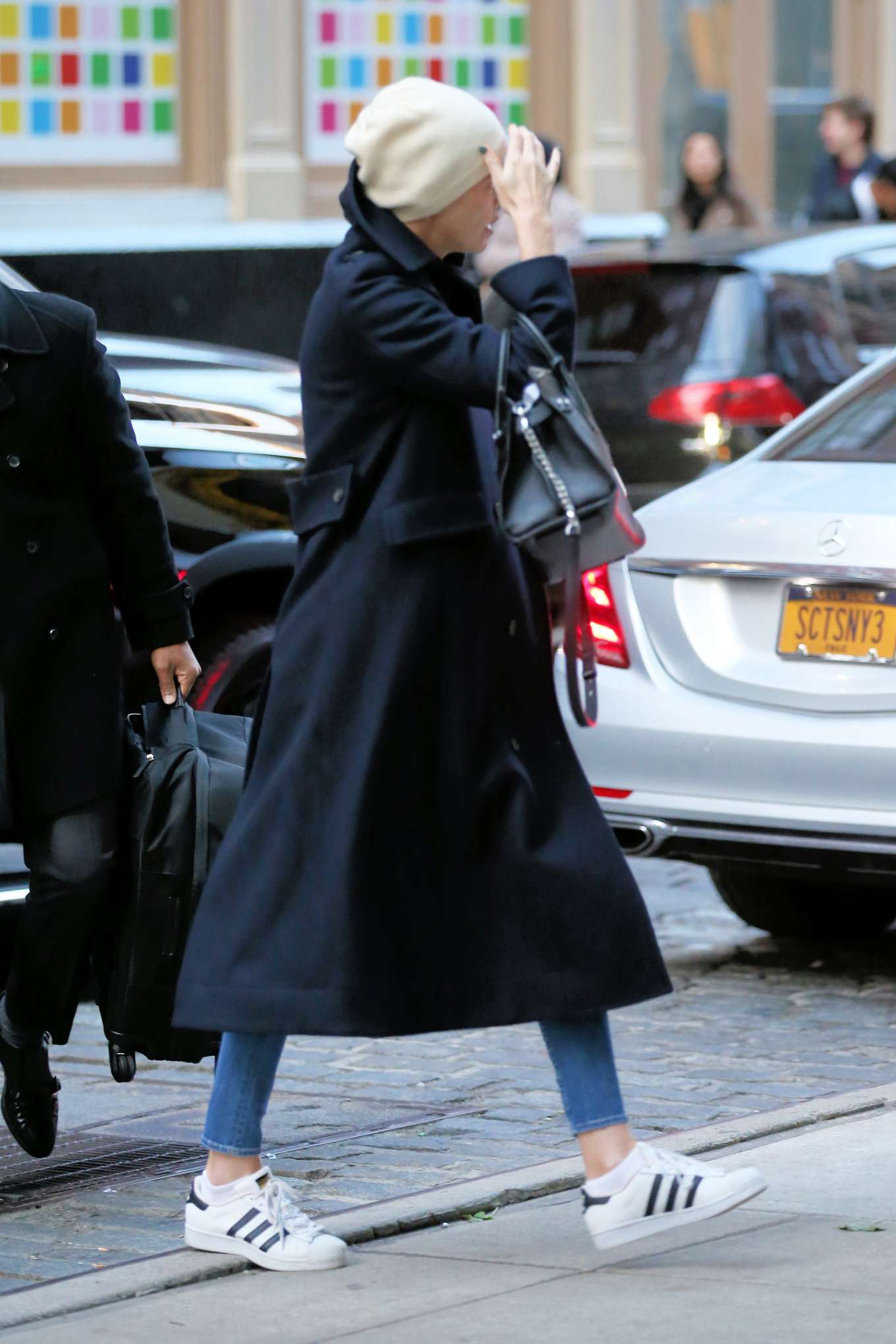 Charlize Theron - Arrives at the Crosby Hotel in New York City
