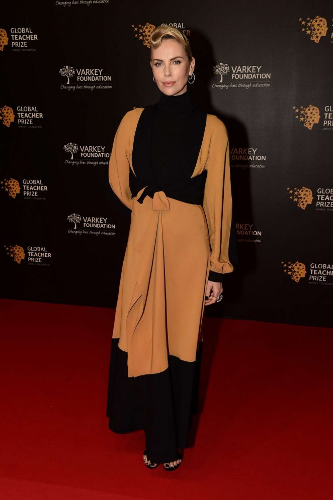 Charlize Theron - Global Teacher Prize 2018 in Dubai