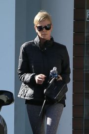 Charlize Theron - Hits up a gym in Beverly Hills