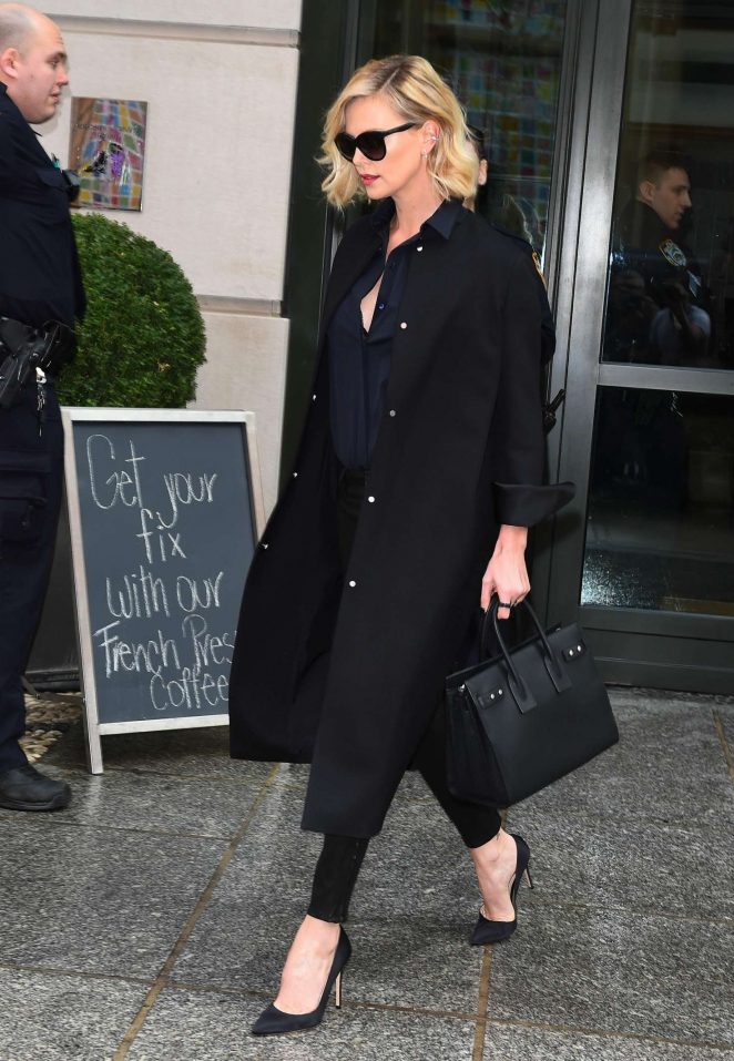 Charlize Theron - Out and about in New York