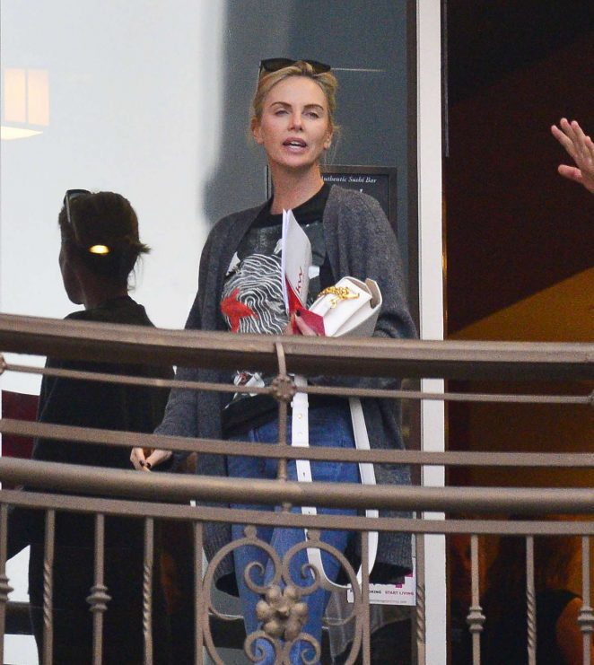 Charlize Theron out in Los Angeles