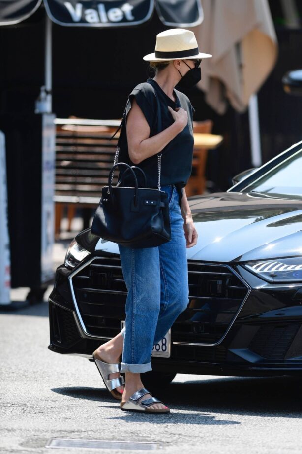 Charlize Theron - Steps out in Los Angeles