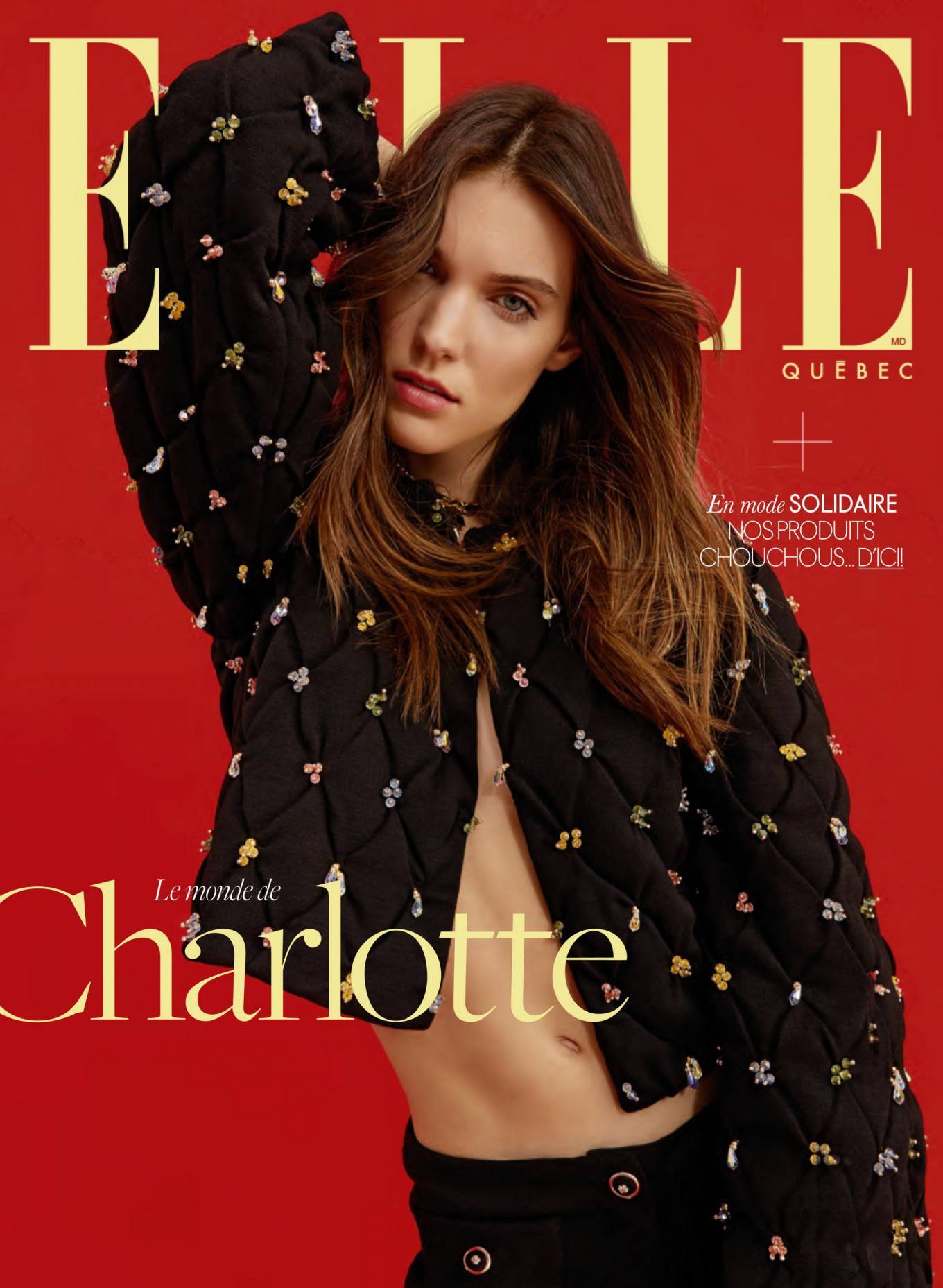 Charlotte Cardin - Elle Quebec Magazine 2020-02 | GotCeleb