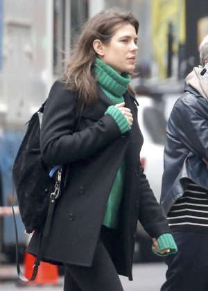Charlotte Casiraghi - Shopping in New York City