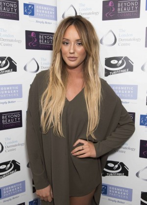Charlotte Crosby - Misfits Management and Bold Management Christmas Party in London