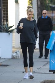 Charlotte McKinney in Leggings - Out in Beverly Hills