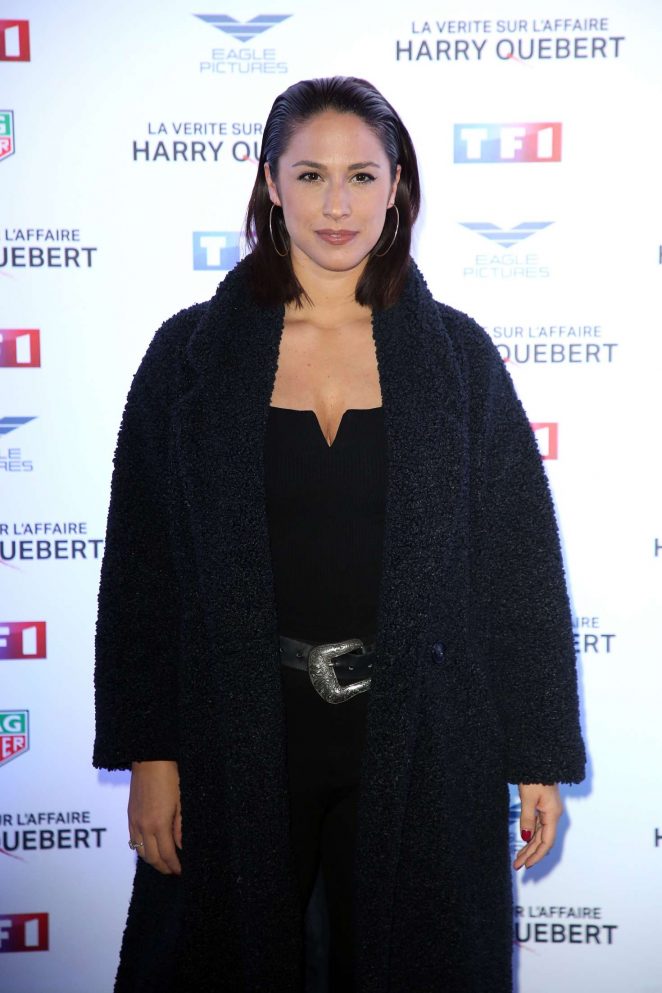 Charlotte Namura - 'The Truth About The Harry Quebert Affair' Premiere in Paris