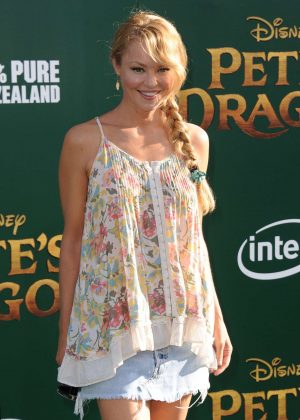 Charlotte Ross - 'Pete's Dragon' Premiere in Hollywood