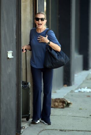 Cheryl Ladd - Arrives to the DWTS practice studio in Los Angeles