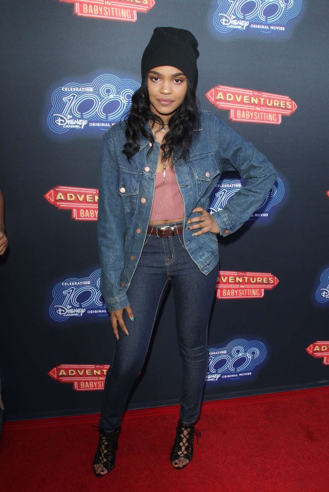 China Anne McClain - 'Adventures in Babysitting' Premiere in Los Angeles
