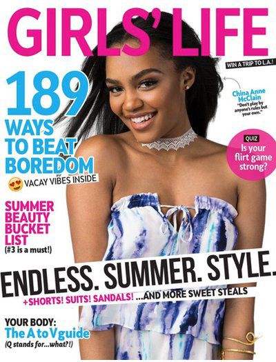 China McClain - Girls' Life Magazine (June/July 2017)