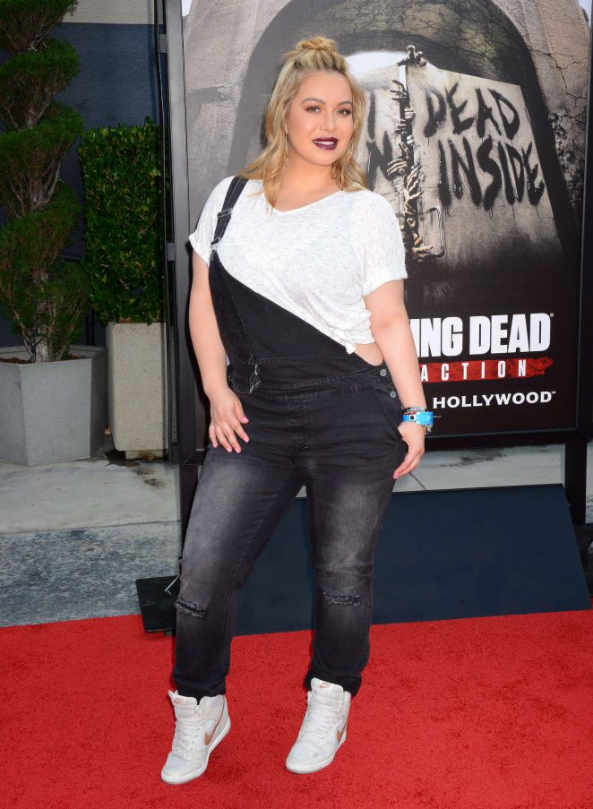 Chiquis Rivera - 'The Walking Dead' Permanent Daytime Attraction Press Event in Universal City