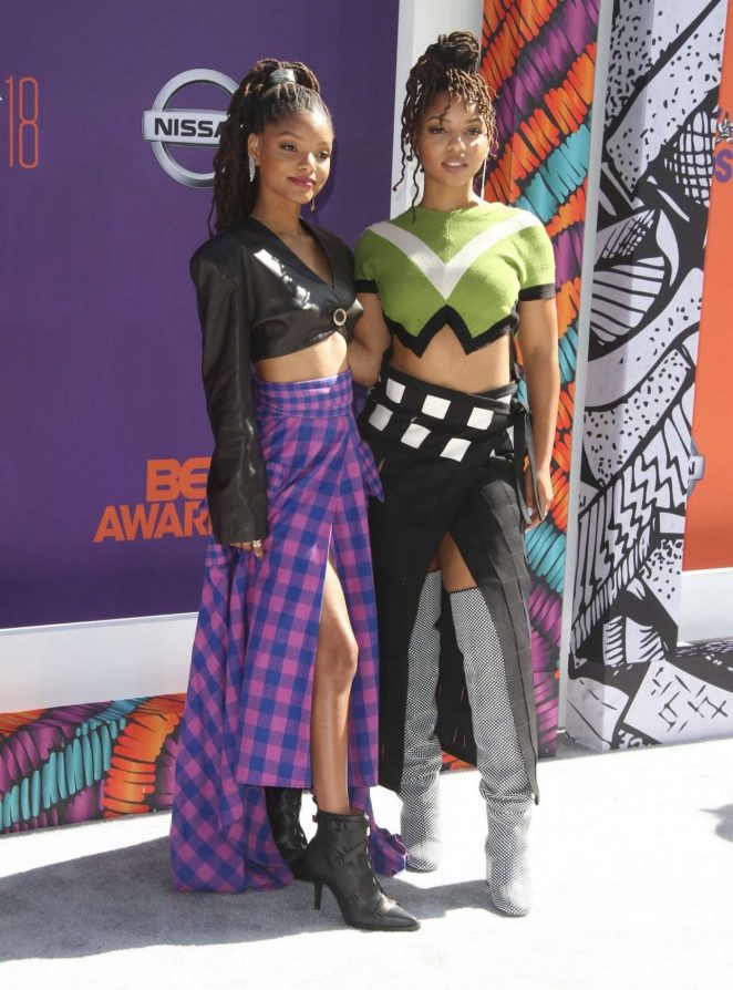 Chloe and Halle Bailey - 2018 BET Awards in Los Angeles