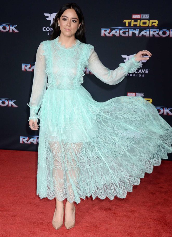 Chloe Bennet - 'Thor: Ragnarok' Premiere in Los Angeles