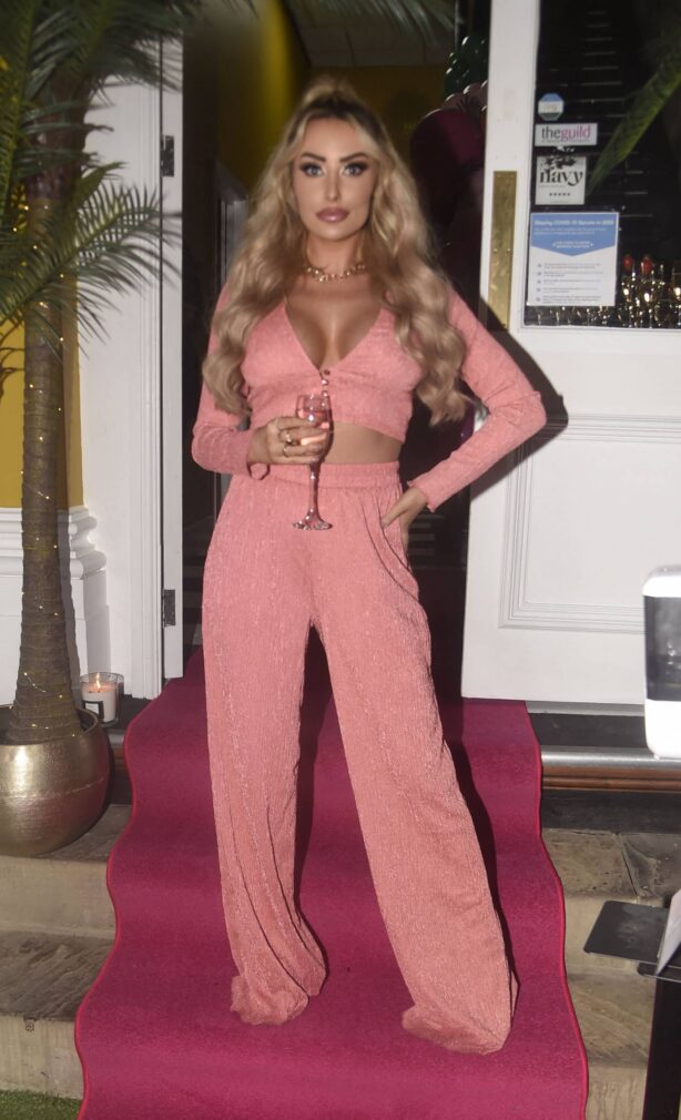 Chloe Crowhurst - Seen out at an event in Leeds